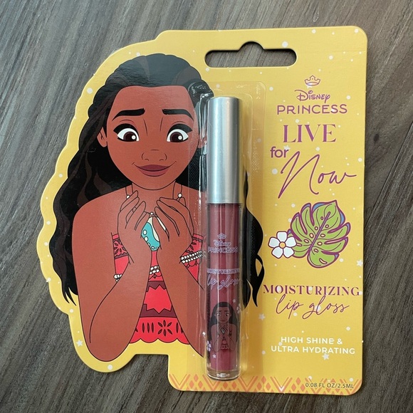 Disney princess live for now  moisturizing Pink Lip Balm Gloss - NWT - Picture 1 of 3